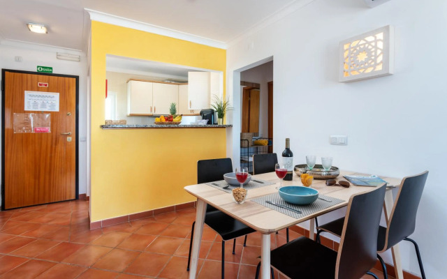 sunny apartment with sea view