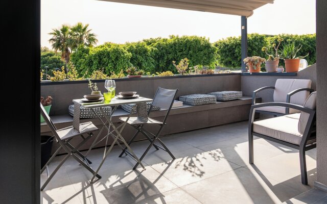 Design apartment with terrace
