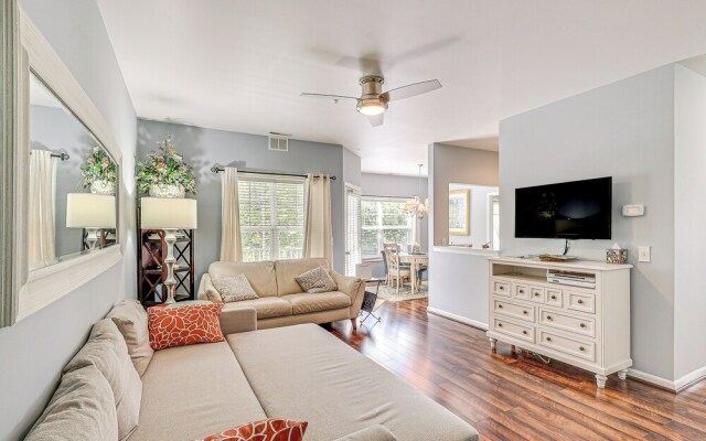 Community Pool & Private Balcony: Chic Lewes Gem