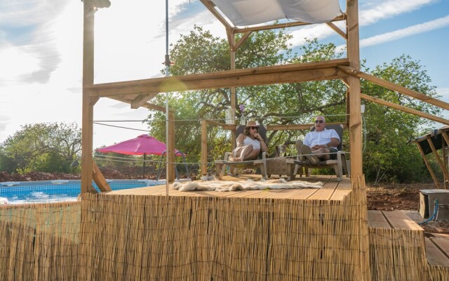 Safari Tent With Private Pool in Albufeira