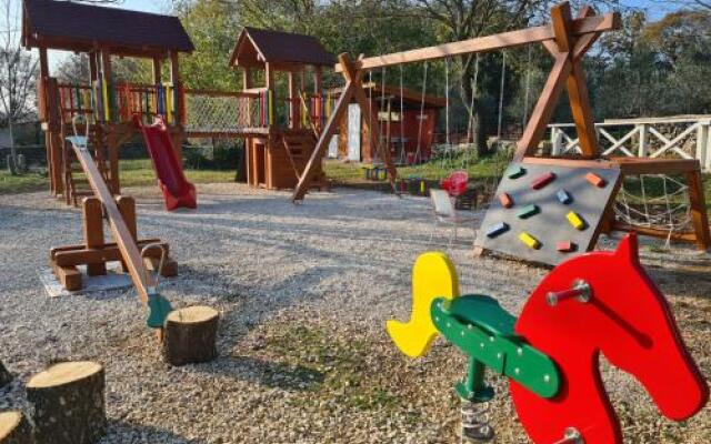 Camp 'Dvor' bell tent accommodation