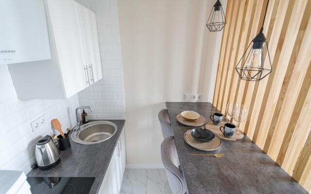 In an apartment on Taininskaya Street