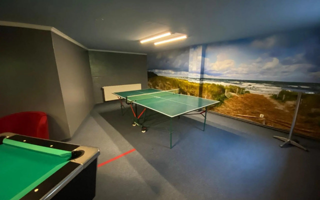 Ferienwohnung im Poolhaus mit Ostseeblick