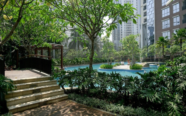 Elegant And Modern 1Br The Mansion Kemayoran Apartment