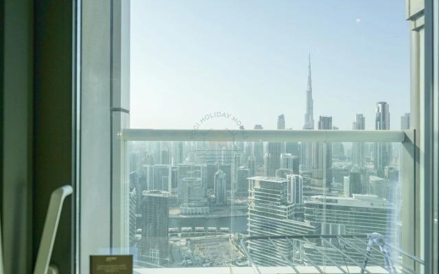 Yogi - Amazing 2Br Apt With Burj Khalifa Views