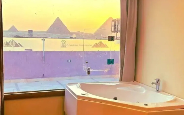 Pyramids sun temple view Inn