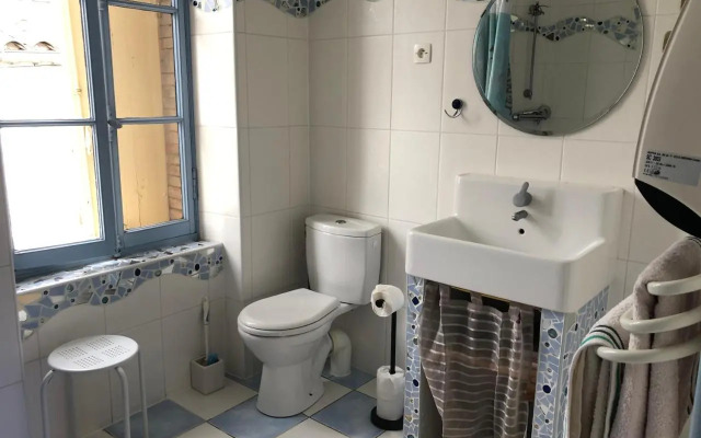 Romantic house - entrance to the medieval castle