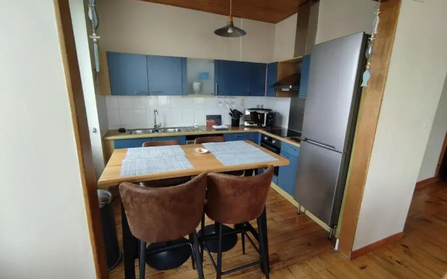 Apt 6 pers. Duplex vue mer avec charme de l'ancien