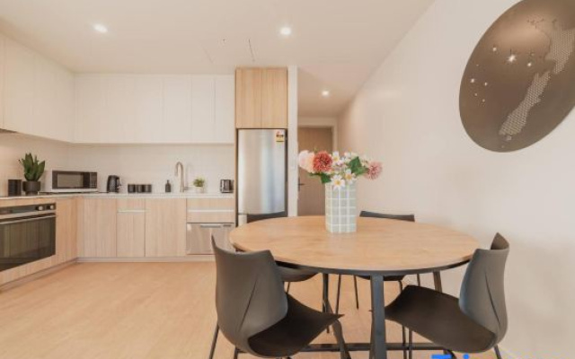 Central 1BR Apartment with Kitchen & Patio — 3-star hotel in Christchurch
