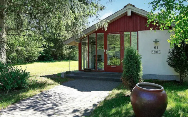 Secluded Holiday Home in Fårvang With Pool
