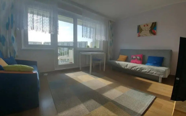 Lato w Gdańsku nad morzem