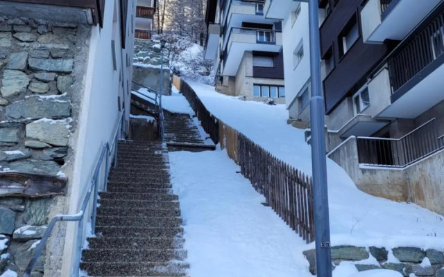 Studio in Zermatt mit toller Aussicht aufs Dorf