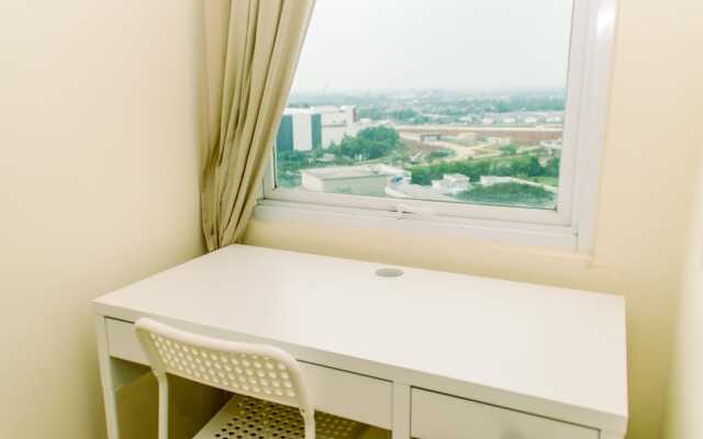 Warm And Cozy Studio Room Apartment At B Residence