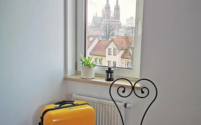 Apartament Miętowy z 2 sypialniami i miejscem parkingowym