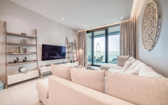 Picturesque Balcony and Beach Haven at Address JBR