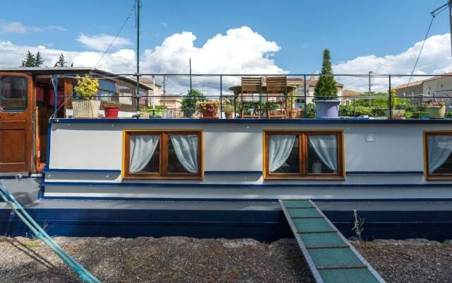 Comfortable House Boat in Homps with Roof Terrace