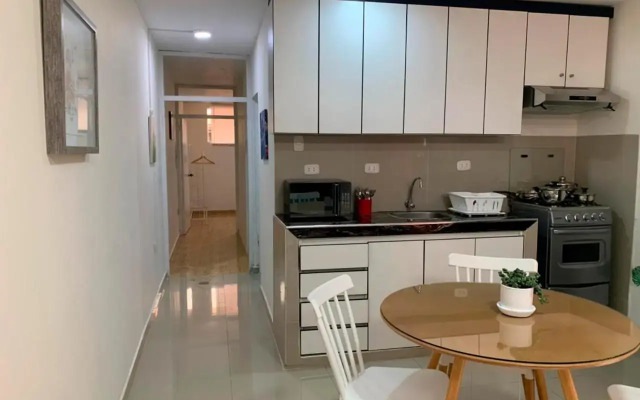 Acogedor departamento amoblado en san miguel, primer piso, wifi.