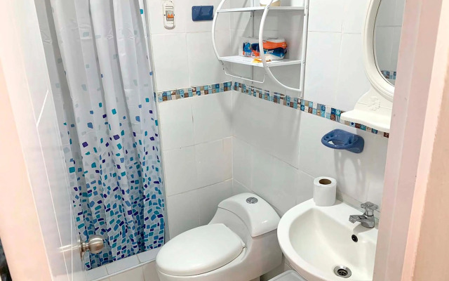 Pershing, lindo dpto. amoblado c/3 dorm y wifi.