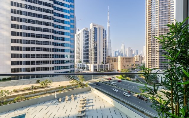 Maison Privee - Premium Studio w/ Burj Khalifa View