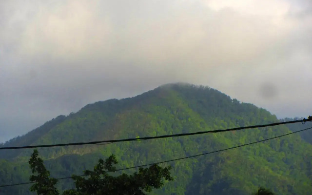 Or bleu-Bungalow volcan Soufriere-Vue sur mer