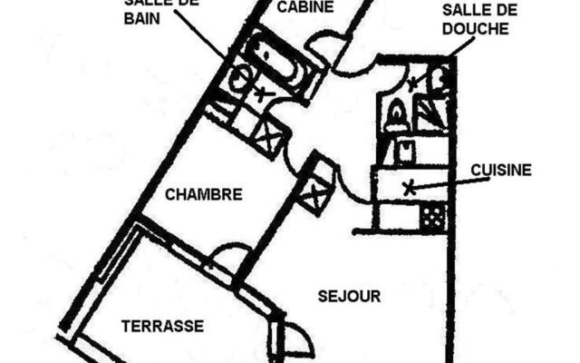 Appartement Valmorel, 3 pièces, 4 personnes - FR-1-291-821