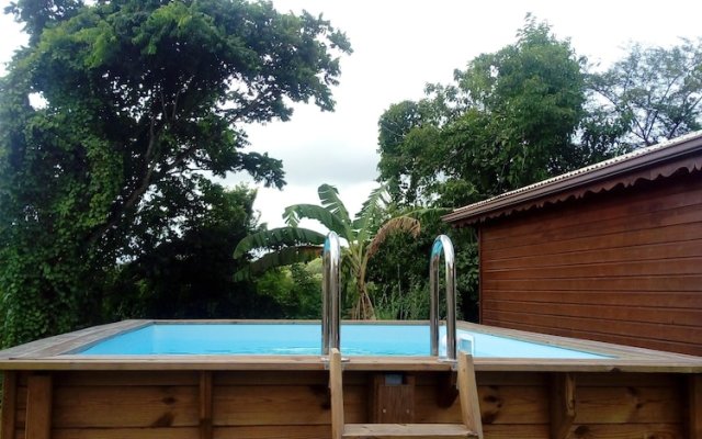 Bungalow With one Bedroom in Le Gosier, With Pool Access, Furnished Ga