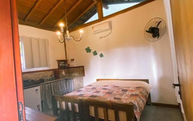 Suíte com cozinha próxima a Trindade Paraty Flats Roots