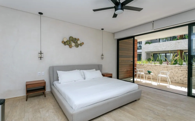 Beautifully Minimalistic Studio Wrapped in Nature by Stella Rentals
