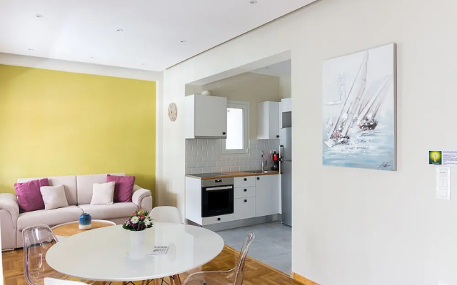 Chic Penthouse for 4 ppl in Kolonaki
