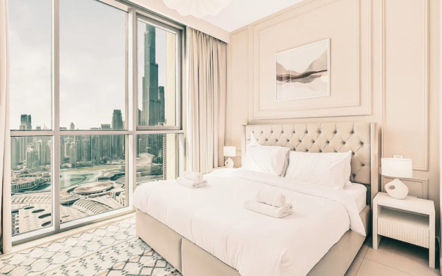 High Floor Burj Views over Dubai Mall