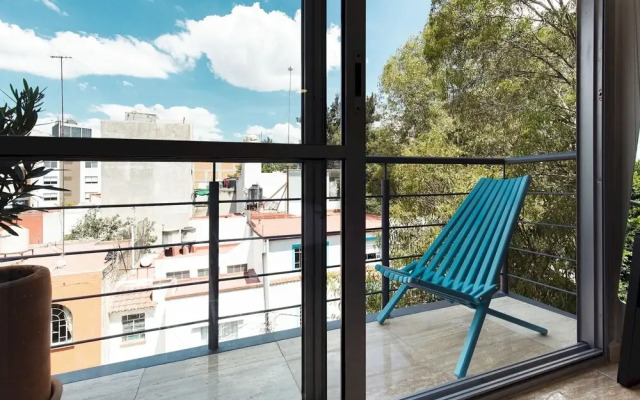 Cozy One Bed Studio at Condesa Neighborhood