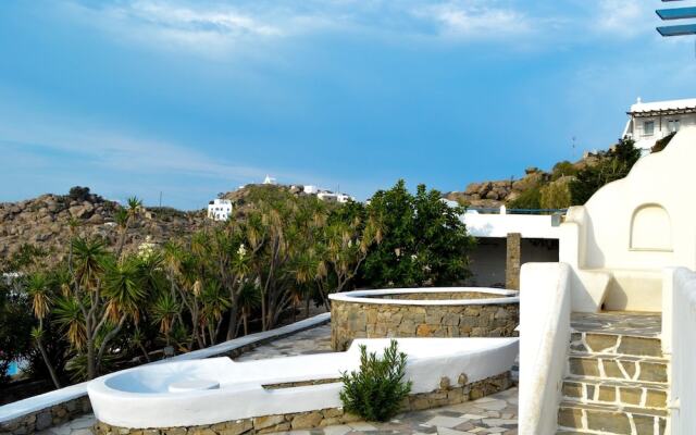 Complex of Cycladic traditional houses