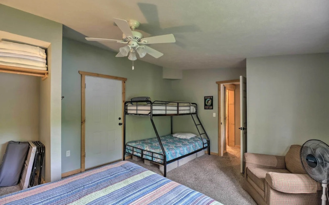 Expansive Cotter Cabin on White River w/ Deck!