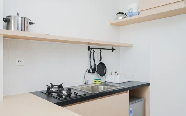 Nice and Fresh 1BR at Asatti Apartment