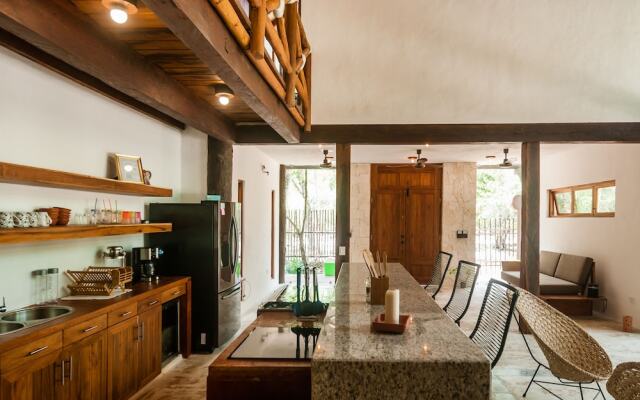 Jungle Chic Villa in Chemuyil