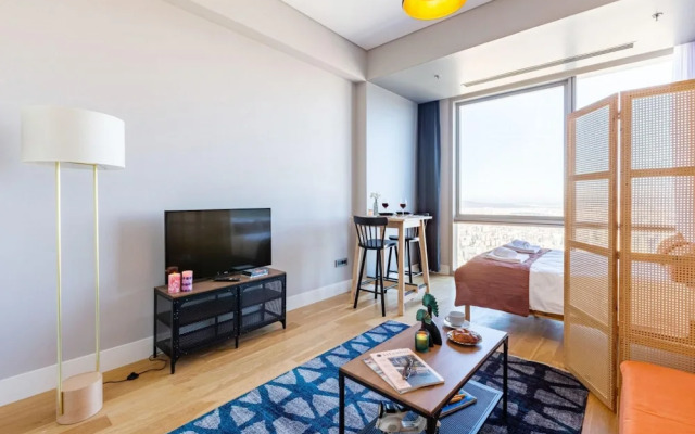 Studio Flat With Panoramic City View in Atasehir