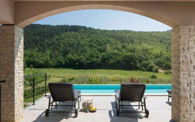 Villa With Pool Surrounded by Woods in Labin