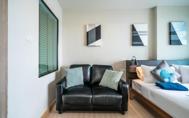 U508 - Bright Studio in Patong Rooftop Pool and gym
