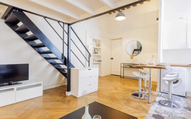 Quiet Apartment 1br/4p - Quartier du Mail