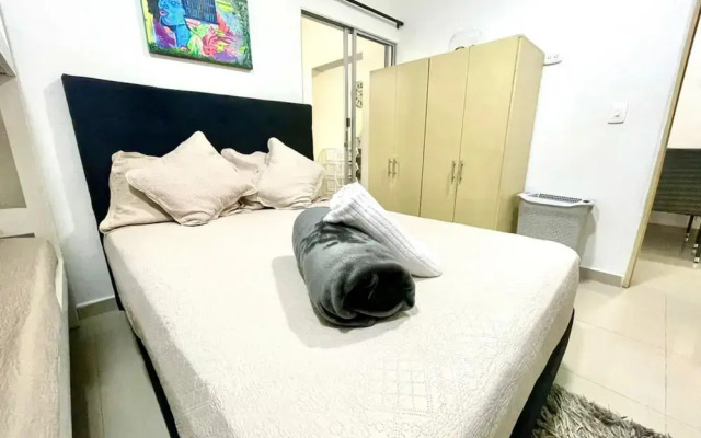 Apartamento 2CBM-1 Cerca al Mar con Wifi