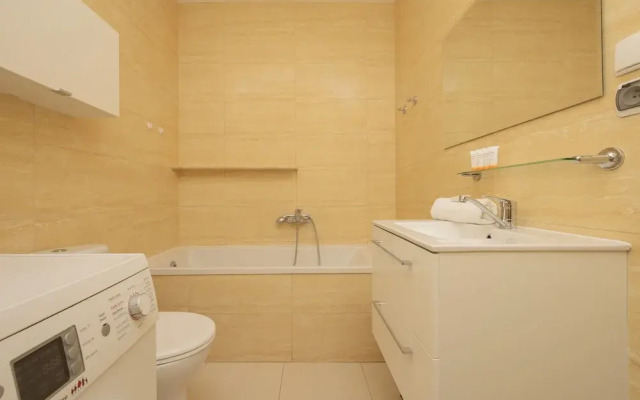 Beige and Blue Apartment by Renters