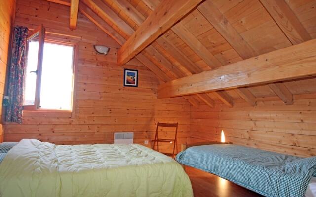 Wooden Chalet With a Washer, Near a Lake