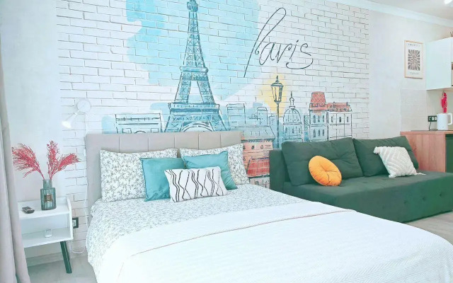 Studio apartments on Dmitry Mendeleev street 2k1