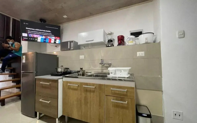 4B Mini-departamento nuevo en centro de Miraflores