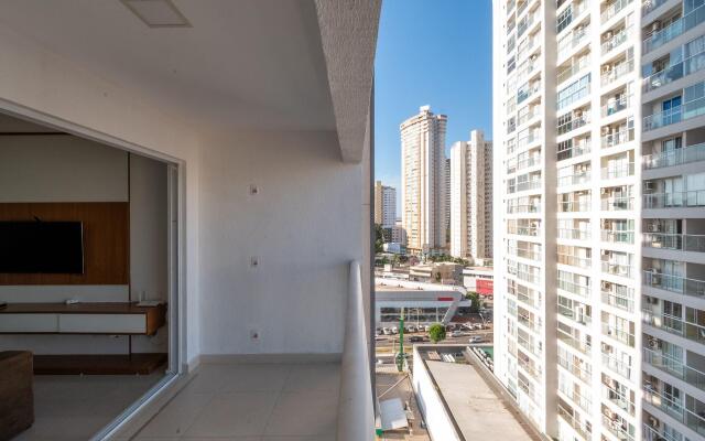 1 Quarto com Varanda no Jardim Goiás - MSO1208