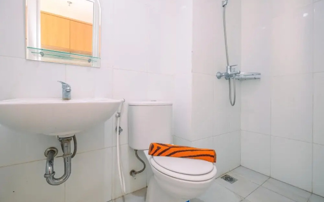 Modern Studio with City View at Tamansari Mahogany Apartment