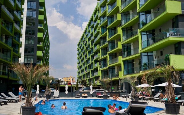 Crazy Sea View 2BR Apartment Spa Pools Resort- Parking