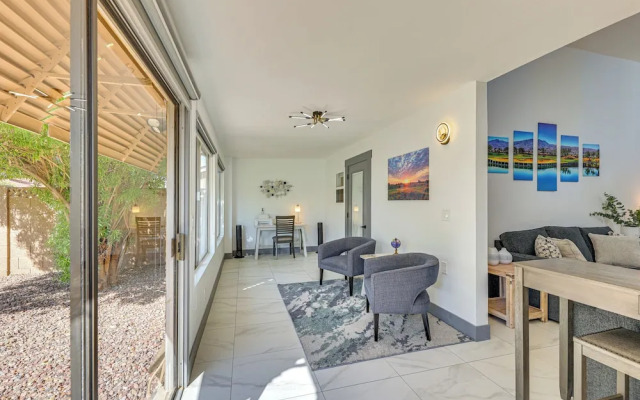 Sun Lakes Home: Fire Pit, Patio, Grill!