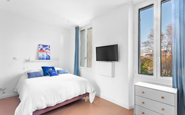 Agreeable studio with AC in le Mourillon - Dodo et Tartine
