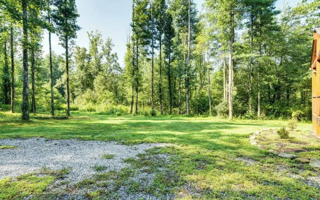 Secluded, Private! Forested Hendersonville Retreat
